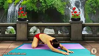 Final Easy Yoga Session with Julia V Earth Before Normal Training Resumes
