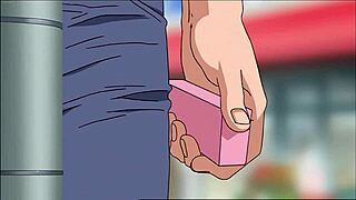 Wow, this cute maid in stockings loves blowjobs and toys in uncensored hentai!