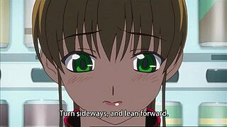 Wow, this cute maid in stockings loves blowjobs and toys in uncensored hentai!