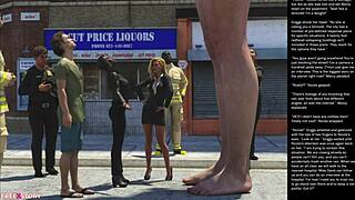 In Big Apple Small Gesture Episode 8, The 3D Cartoon Characters Engage In Hentai Sex