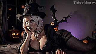 诡异奶奶万圣节姿势狂野3D AI色情艺术集