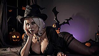 诡异奶奶万圣节姿势狂野3D AI色情艺术集