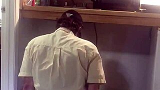 caught the gay plumber with a dildo