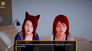 Episode 308 of my new family cartoon series with redhead teen