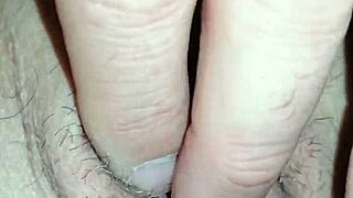 Watch this pussy open wide and invitingly, all spread out for intense play. It's dripping and ready for more action.