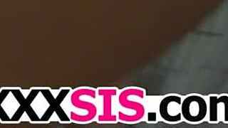 Is maya bijou ready for her stepbrother's monster cock in this homemade hardcore scene?