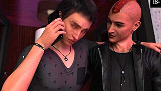 In this gameplay, the slut milf rides a monster cock to become a rock star.