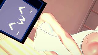 tv woman needs a quick energy recharge before resting