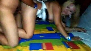 What did the teacher show in those blue films from retro times?