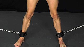 Submissive Pretty Boy Whipped Hard in BDSM Dungeon