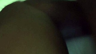 Ebony Babe Bent Over For Big Black Cock Doggystyle.