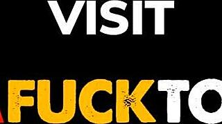 Amateur latina babe bends over in miniskirt for rough stuffing