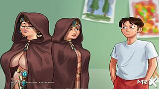 Summertime Saga's erotic picture for headmistress E4 71 😘