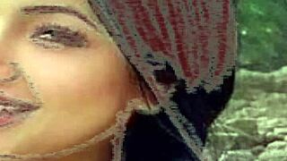 drawing a hot woman in bikini on the beach and relaxing off