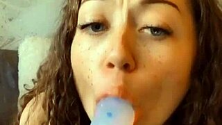 my submissive girlfriend vomits on my cock during hardcore deepthroat in hd