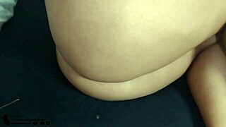 Latina gets anal creampie