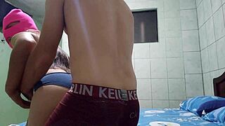 Latina Wife Bent Over Doggystyle