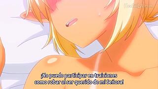 Linda, The Blonde Girl, Enjoys The Beach In Hentai Style.