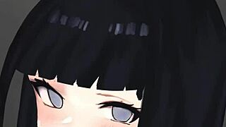 Hinata Delivers Intense Handjob to Huge Cock from POV!