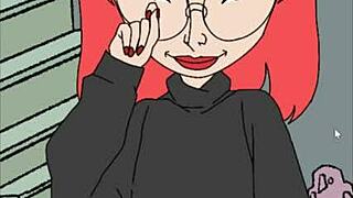 Halloween strange house cartoon porno