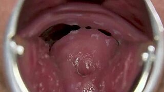 Ami, the half-Japanese beauty, shows off her shaved pussy in stunning detail for all to see!