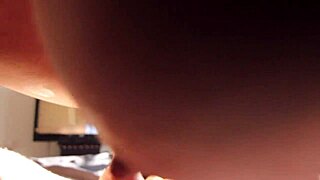 Quickie afternoon sex in sun with huge swollen tits and creampie?