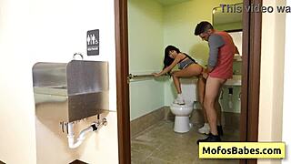 Petite Brunette Bianca Gives Blowjob to Billy Boston, Gets Pussy Licked.