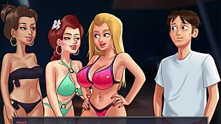 Summertime Saga 207 features big tits and ass adventures.