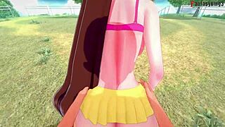 Mei Nancy, fuck hard in Pokemon.