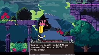 flip witch hentai ep 12, giant boobs crushing ghost boss