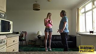 European Submissive Feels The Sting Of Slaps In Rough Anal Session