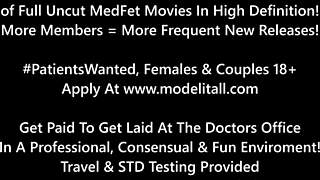 Freshman Moans From Nurse's Vibrator Orgasm.