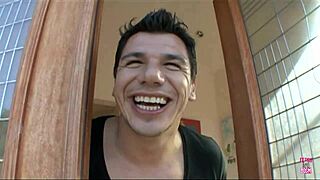 Racy blonde passionately sucks on a huge dick before riding it cowgirl style