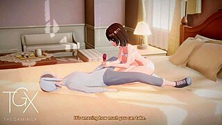 Futanari Girl's Anal Sex Games