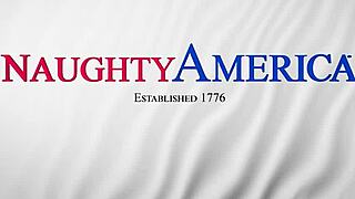 Blonde milf Laura Bentley rides son’s friend with gratitude.