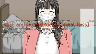 Woman talks to strangers online in Ayako's scramble part 4