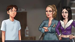 Who’s banging in Summertime Saga part 46 gameplay?