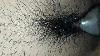 My friend bangs me hard with a condom on.