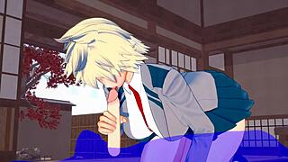 my hero academia - mitsuki bakugou in a scene - japanese asian manga anime game