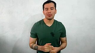 Virgin twink sucks big cock at office.