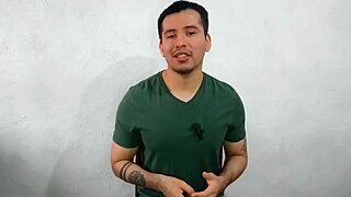 Virgin twink sucks big cock at office.