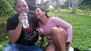 outdoor compilation of michell and paula