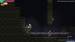 Cute Blonde Gets Fucked By Monster Cock In Game!