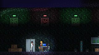 Cute Blonde Gets Fucked By Monster Cock In Game!