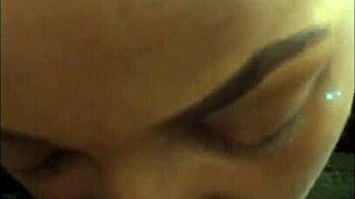 Cubana nasty dives into steamy head action with raw intensity