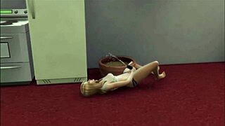 Blonde Gwen Gains Power from Intense Golden Shower in Wicked Whimsville