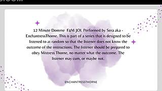 Female for male femdom jerk off instructions denial part 2 of 12