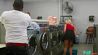 Filf - Milf Katie Morgan Soaked in Loads at Laundromat!
