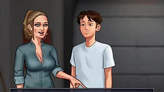 Who’s banging in Summertime Saga part 46 gameplay?