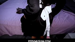 Pervmuslim hot muslim teen in hijab ready to fuck hard
